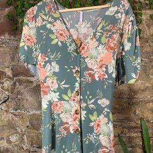 Floral romper/jumpsuit